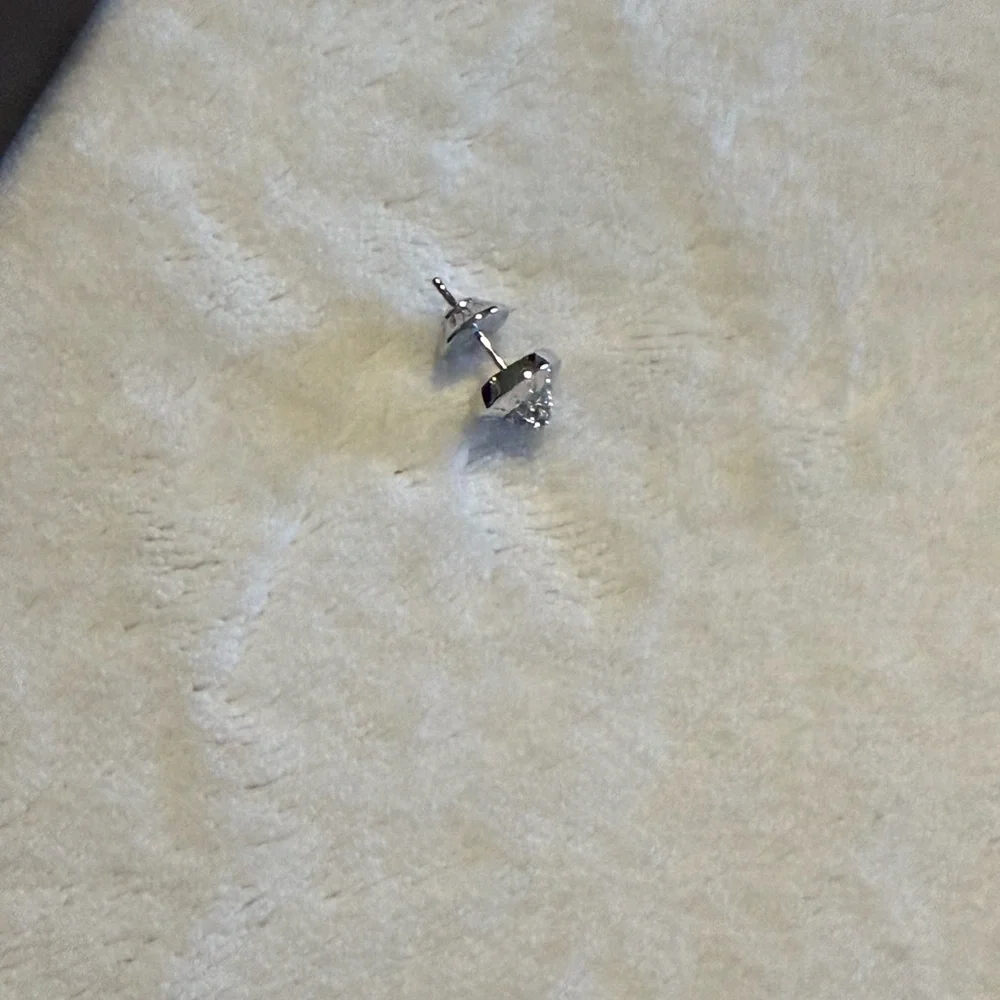 Henri Bendel Sparkling Silver Earrings - Picture 4 of 7